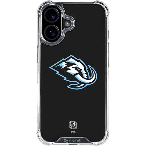 NHL Utah Mammoth Alternate Black iPhone 16 Clear Case